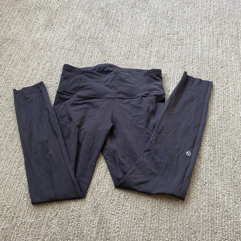 lululemon athletica Black High-Rise Pocket Leggings